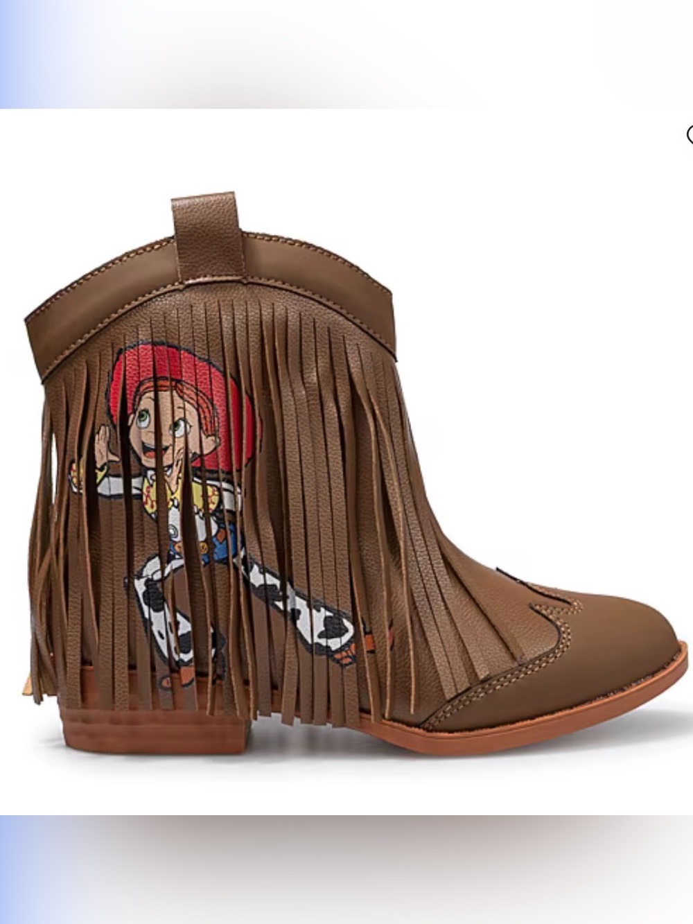 Ground Up Little Girls Toy Story Jessie Flat Heel Cowboy Boots NIB Size 13